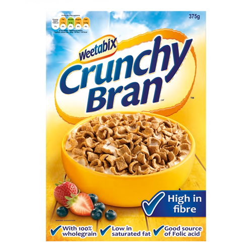 WEETABIX CRUNCHY BRAN 9X375G
