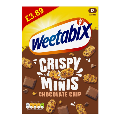 WEETABIX MINI'S CHOCOLATE PMP £3.89 5X 500G