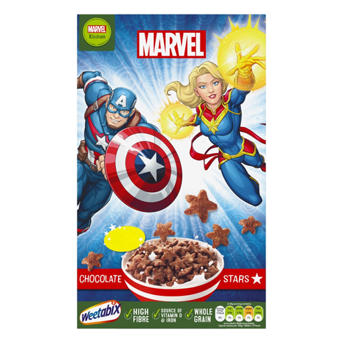 WEETABIX MARVEL CHOC STARS 500G