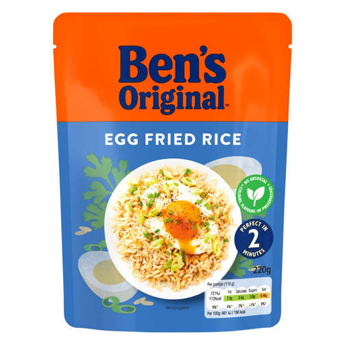 BEN'S READY TO HEAT EGG FRIED RICE 220G