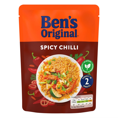 BEN'S READY TO HEAT SPICY CHILLI 220G