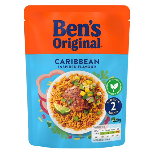 BEN'S READY TO HEAT CARIBBEAN 220G