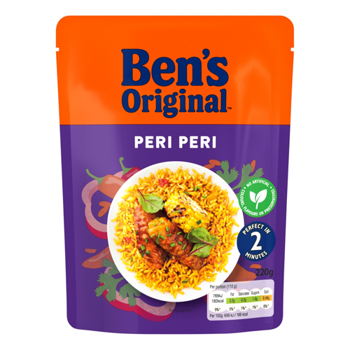 BEN'S READY TO HEAT PERI PERI 220G