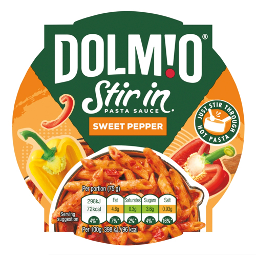 DOLMIO STIR-IN SWEET PEPPER PASTA SAUCE 150G