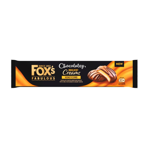 FOX'S INDULGENT CHOCOLATE CREAM HONEYCOMB 128G