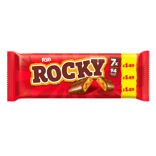 FOX'S ROCKY CHOCOLATE PMP £1.49 7PK