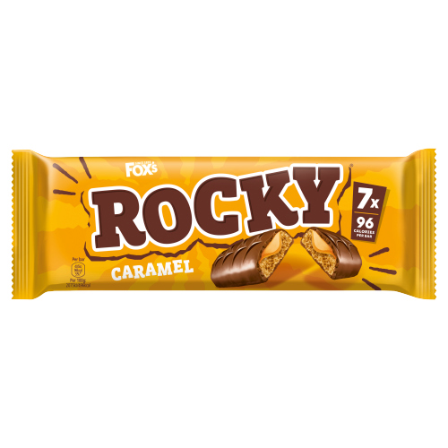 FOXS ROCKY CARAMEL 7PK 19.5G