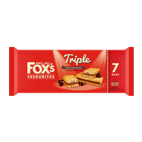 FOX'S TRIPLE BAR 24X 7PK