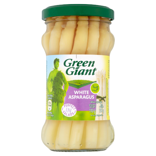 GREEN GIANT SPECIALITY WHITE ASPARAGUS 190G