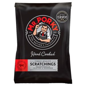 MR.PORKY HAND COOKED SCRATCHINGS 40G