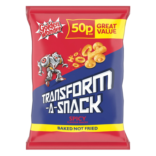 GOLDEN WONDER TAS SPICY PMP 50P 27G