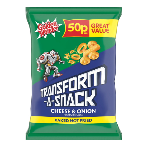 GOLDEN WONDER TAS CHEESE & ONION PMP 50P 27G
