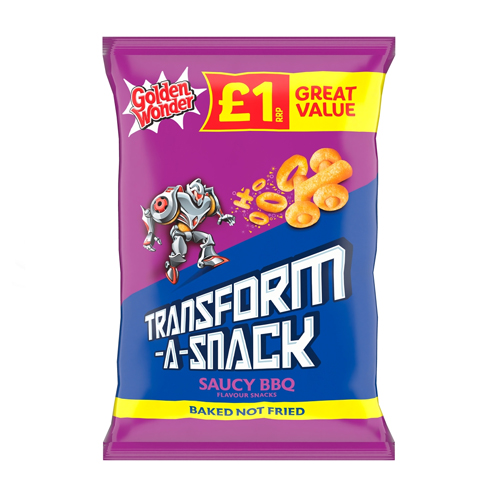 GOLDEN WONDER TAS SAUCY BBQ PMP £1.00 56G