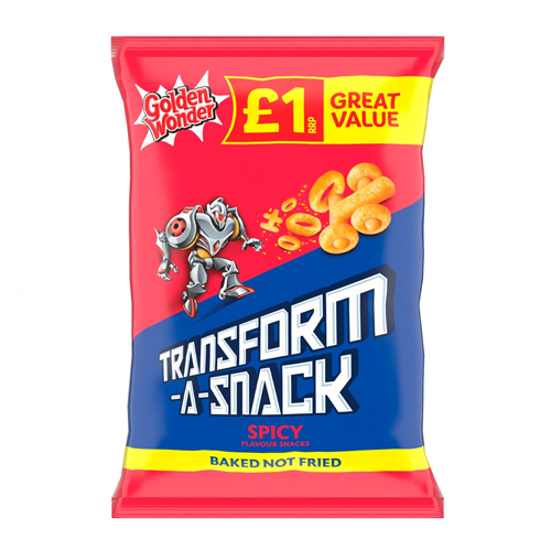 GOLDEN WONDER TAS SPICY PMP £1.00 56G