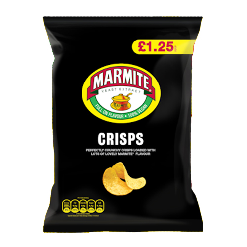 MARMITE CRISPS PMP £1.25 65G