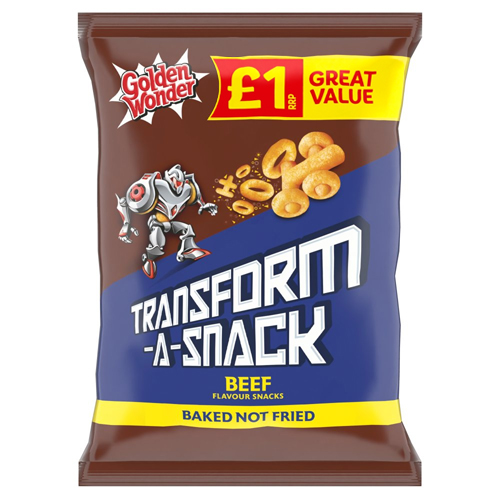 TRANSFORM BEEF SNACK PMP £1.00 56G