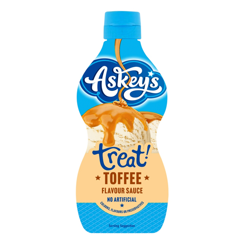 ASKEYS TREAT TOFFEE FLAVOUR TOPPING 325G