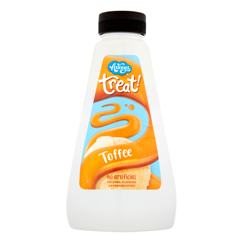 ASKEYS TREAT TOFFEE FLAVOUR TOPPING 600G