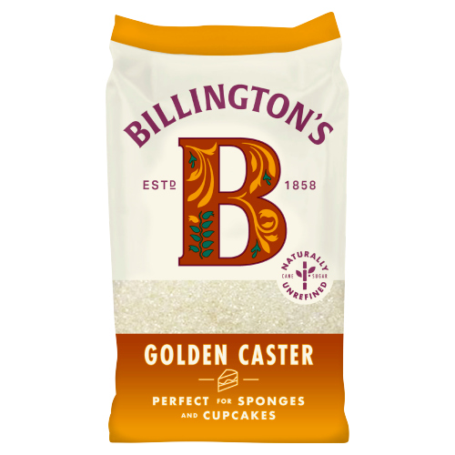 BILLINGTON'S GOLDEN CASTER NATURAL UNREFINED CANE SUGAR 500G