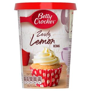 BETTY CROCKER ZESTY LEMON ICING 400G