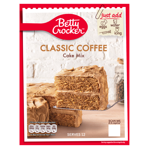 BETTY CROCKER CAKE MIX COFFEE 425G
