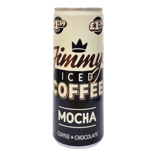 JIMMYS ICED COFFEE MOCHA PMP £1.39 CAN 250ML