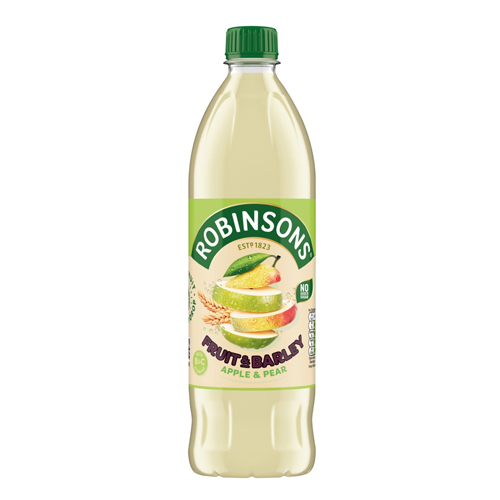 ROBINSONS FRUIT & BARLEY APPLE & PEAR PET 1L
