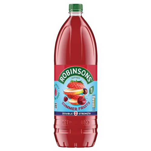 ROBINSONS DOUBLE STRENGTH SUMMER FRUITS FRUIT SQUASH NAS PET 1.75L