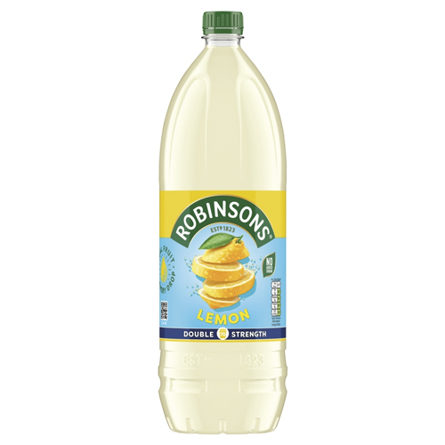 ROBINSONS DOUBLE CONCENTRATE LEMON NAS PET 1.75L
