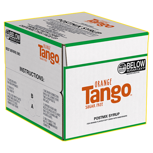 TANGO ORANGE SUGAR FREE POSTMIX 7L