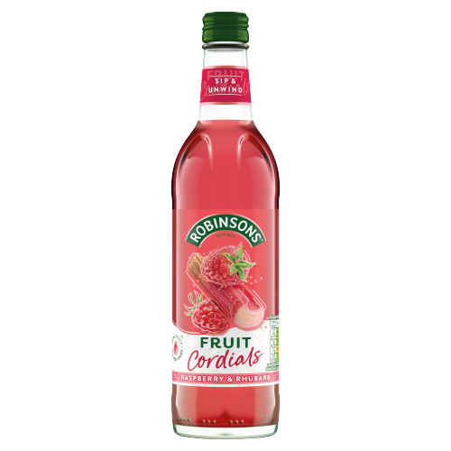 ROBINSONS RASPBERRY, RHUBARB & ORANGE BLOSSOM FRUIT CORDIAL 500ML