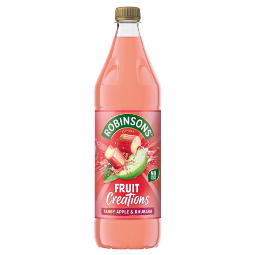 ROBINSONS APPLE & RHUBARB 1L