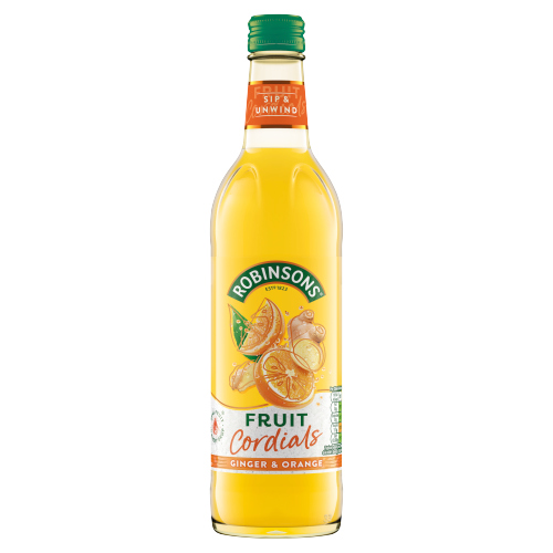 ROBINSONS GINGER & ORANGE CORDIAL 500ML