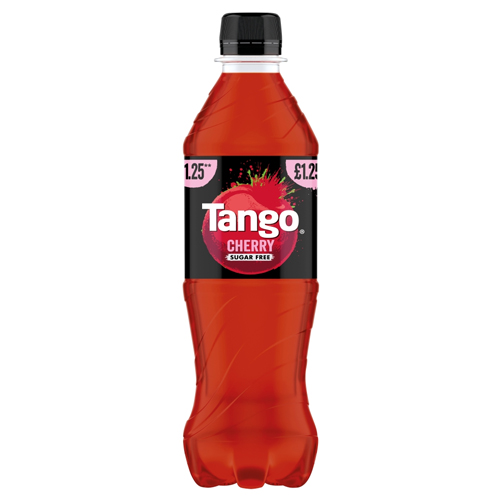 TANGO CHERRY SUGAR FREE PMP £1.25 PET 500ML