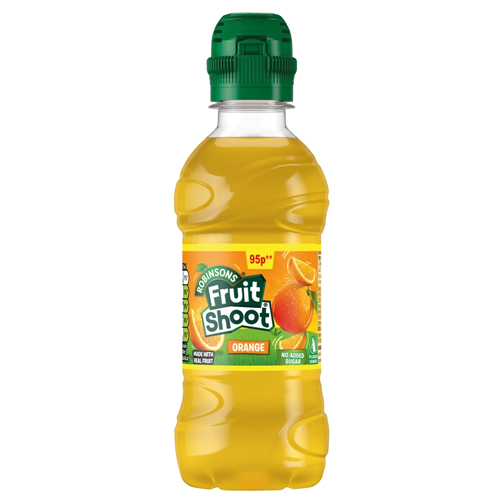 ROBINSONS FRUIT SHOOT ORANGE NAS PMP 95P PET 275ML