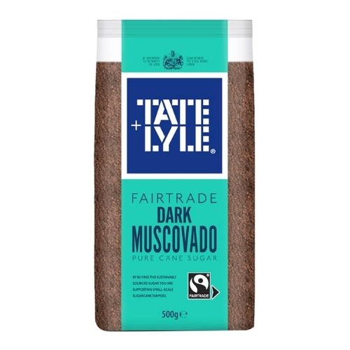 TATE & LYLE FAIRTRADE MUSCOVADO DARK 500G