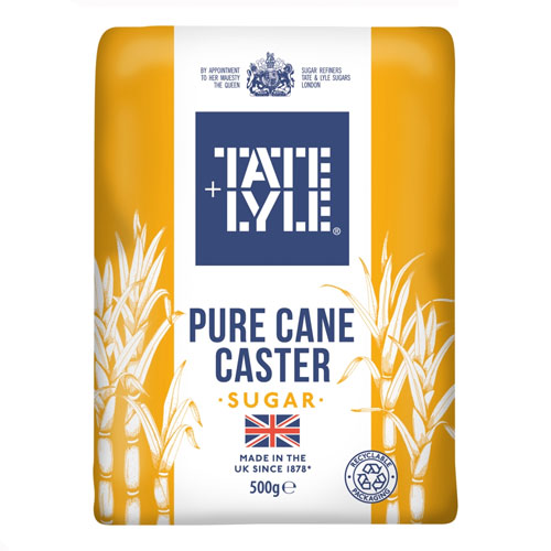 TATE & LYLE CASTER SUGAR 500G