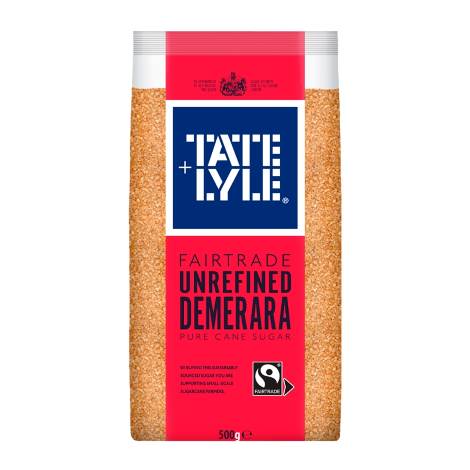 TATE & LYLE FAIRTRADE DEMERARA SUGAR 500G