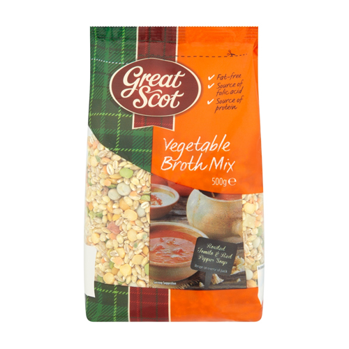GREAT SCOT VEGETABLE BROTH MIX 500G