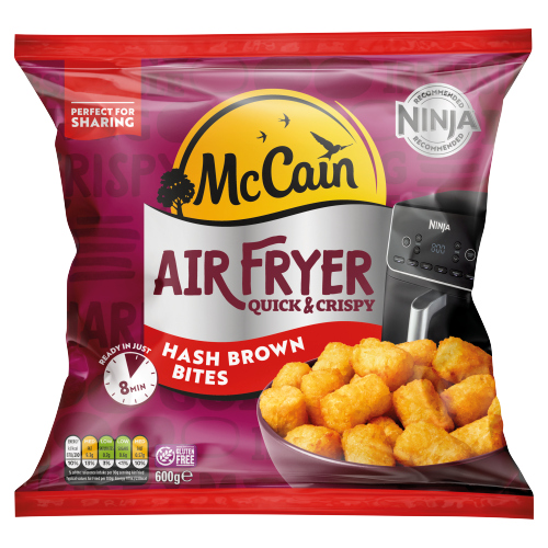 MCCAIN AIR FRYER HASH BROWN BITES 600G
