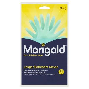 MARIGOLD BATHROOM GLOVES MEDIUM 6'S