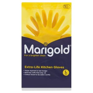 MARIGOLD KITCHEN GLOVES LARGE 6'S