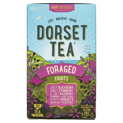 DORSET TEA FORAGED FRUITS TEA BAGS 20S