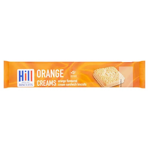 HILL BISCUITS ORANGE CREAMS 150G