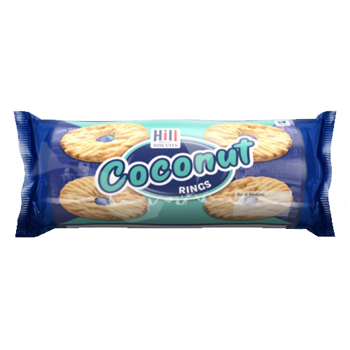 HILL COCONUT RINGS 150G