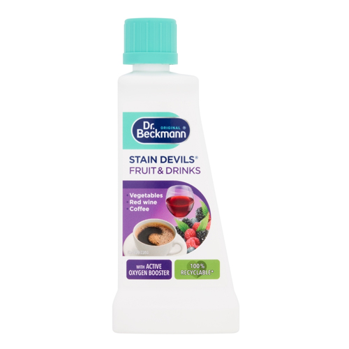 DR.BECKMANN ORIGINAL STAIN DEVILS REMOVES TEA, RED WINE, FRUIT & JUICE 50ML