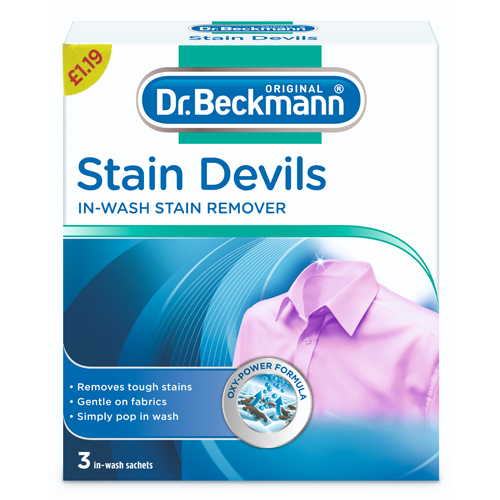 DR.BECKMANN IN WASH STAIN REMOVER PMP £1.19 40G