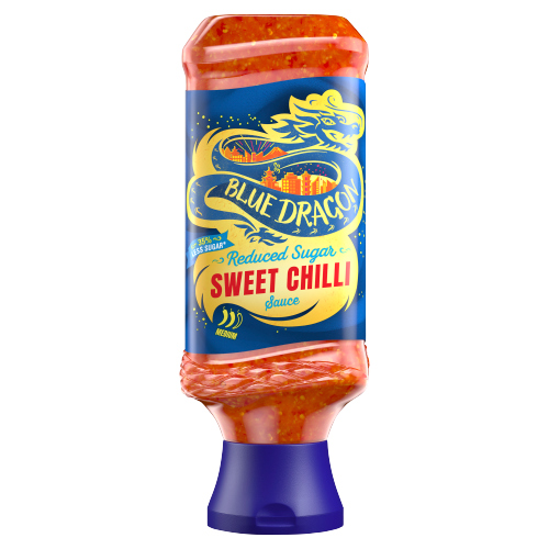 BLUE DRAGON REDUCED SUGAR SWEET CHILLI DIPPING SAUCE 500G