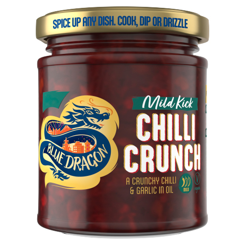 BLUE DRAGON MILD CRISPY CHILLI OIL CRUNCH 180G