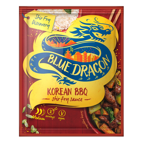 BLUE DRAGON KOREAN BBQ STIR FRY SAUCE 120G